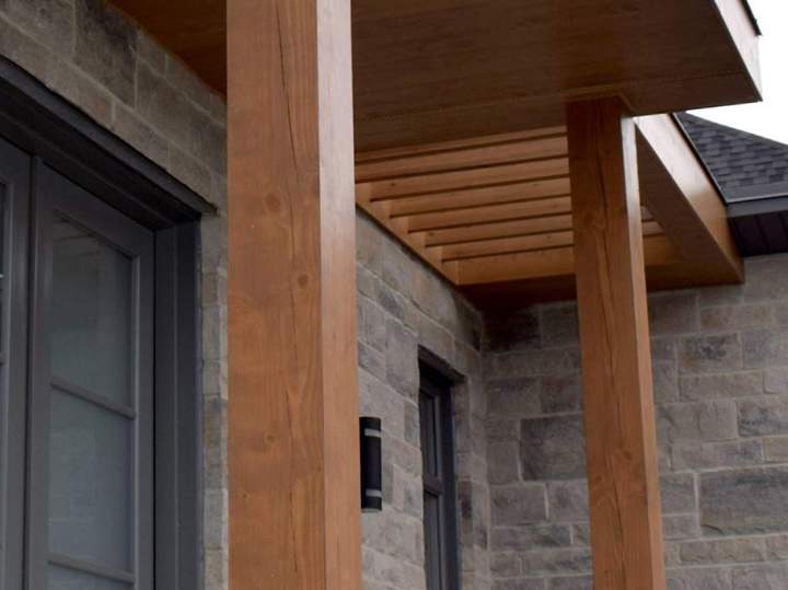 Charpente maison bois Repentigny